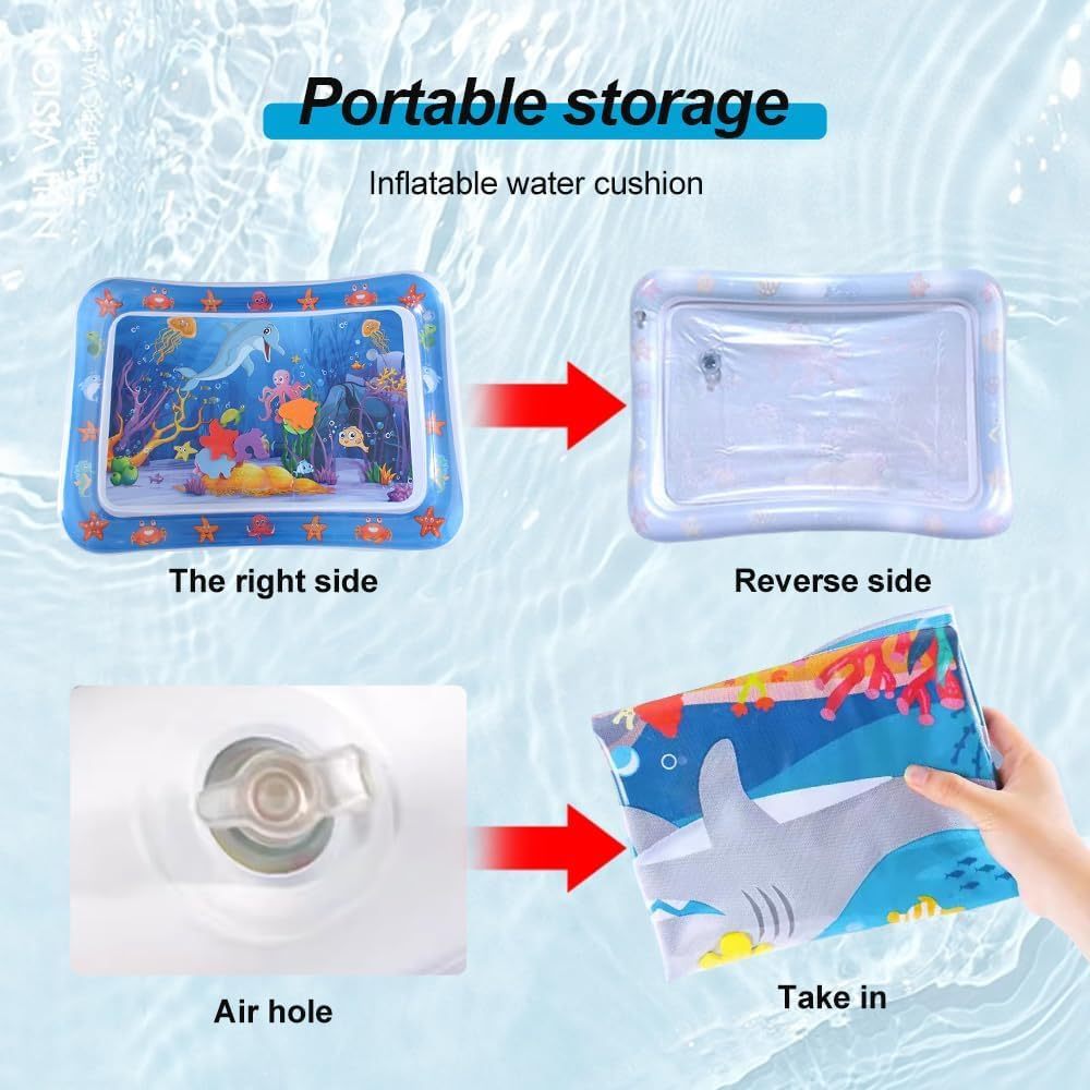 KidsToys™ Opblaasbare Speelmat Met Water Sensor