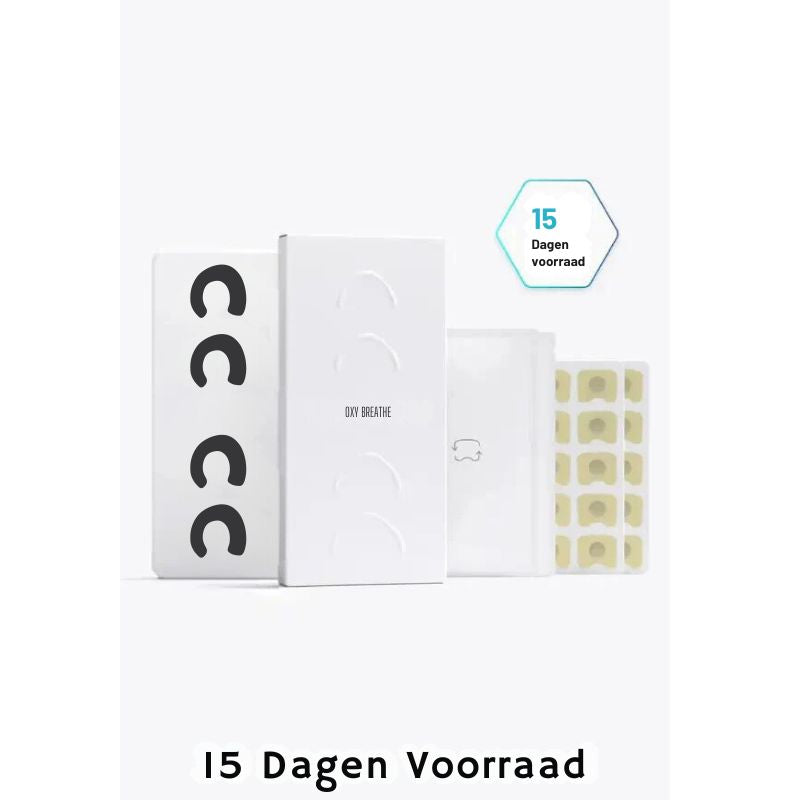 OxyBreathe™  Adem dieper, slaap beter, voel je energieker!
