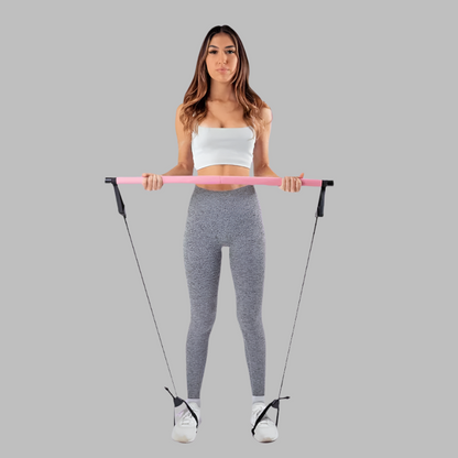 Multifunctionele Pilates Bar 2.0™ Moeite om thuis fit te blijven?
