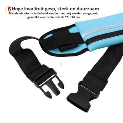 WaterGuard Belt™ Houd je spullen droog, ongeacht de activiteit.