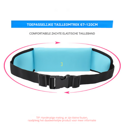 WaterGuard Belt™ Houd je spullen droog, ongeacht de activiteit.